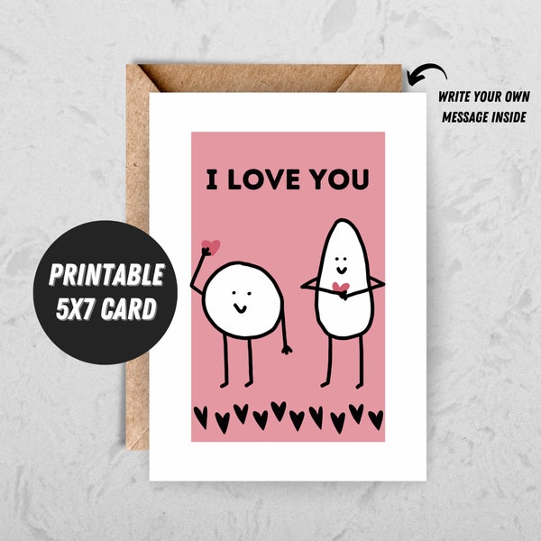 Printable V Day Cards Platonic