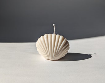 Seashell Candle | Shell Candle | Soy Wax Candles | Vegan Candle | Decor Candle | Home Decor