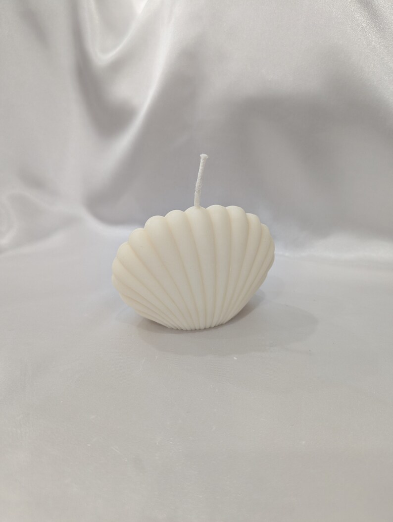 Seashell Candle | Shell Candle | Soy Wax Candles | Vegan Candle | Decor Candle | Home Decor image 4