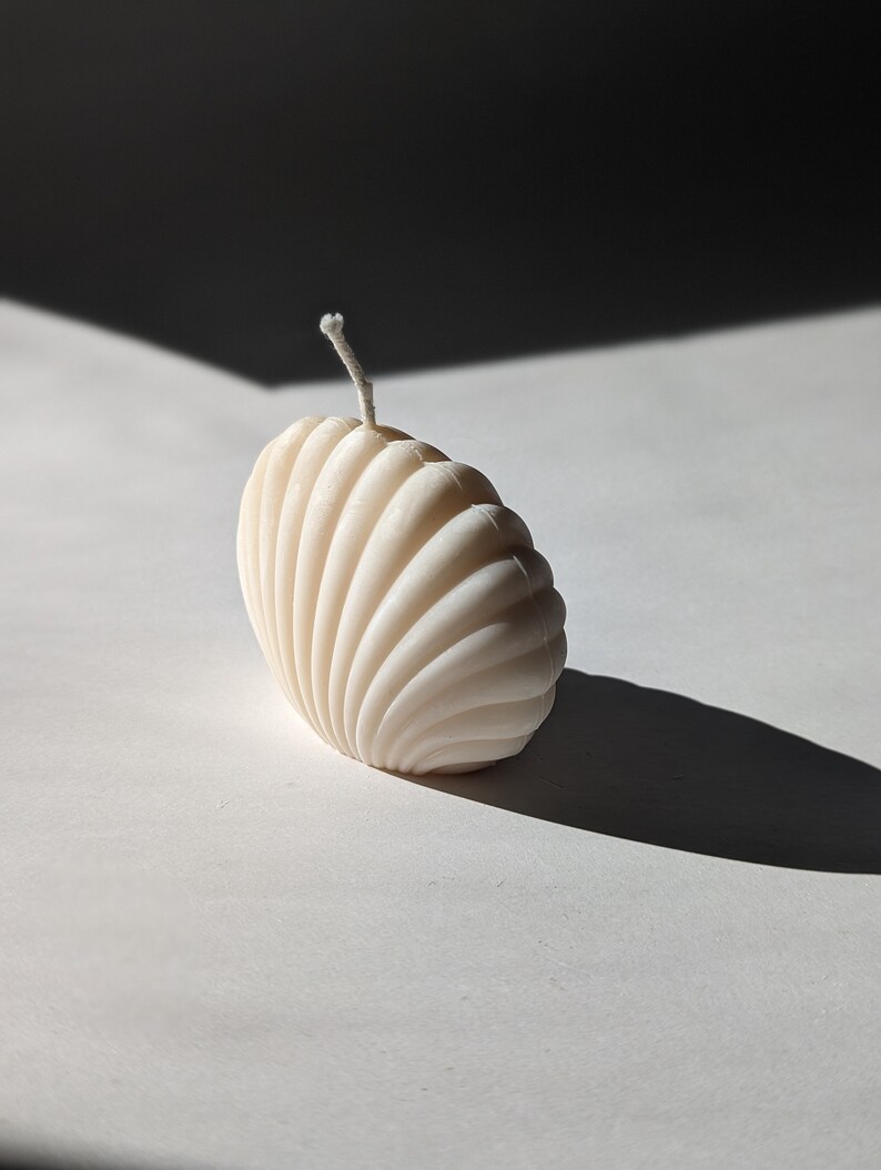 Seashell Candle | Shell Candle | Soy Wax Candles | Vegan Candle | Decor Candle | Home Decor image 3