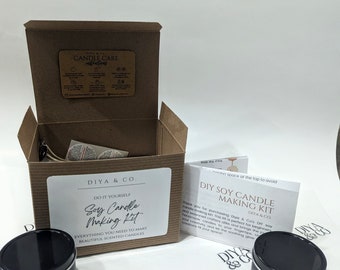 Candle Making Kit | DIY Candle Making Kit | Candle Making At Home | DIY Kit | Date Night Activity | Craft Gift | DIY Gift Box