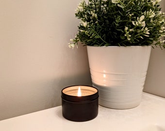 Velas de soja - Velas perfumadas - Lata de 113 g / 237 g / Vertidas a mano / Regalo / Navidad / Corporativo / Venta al por mayor / Naturales / Veganas