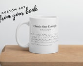 Custom Punctuation Mug and a downlable art file.