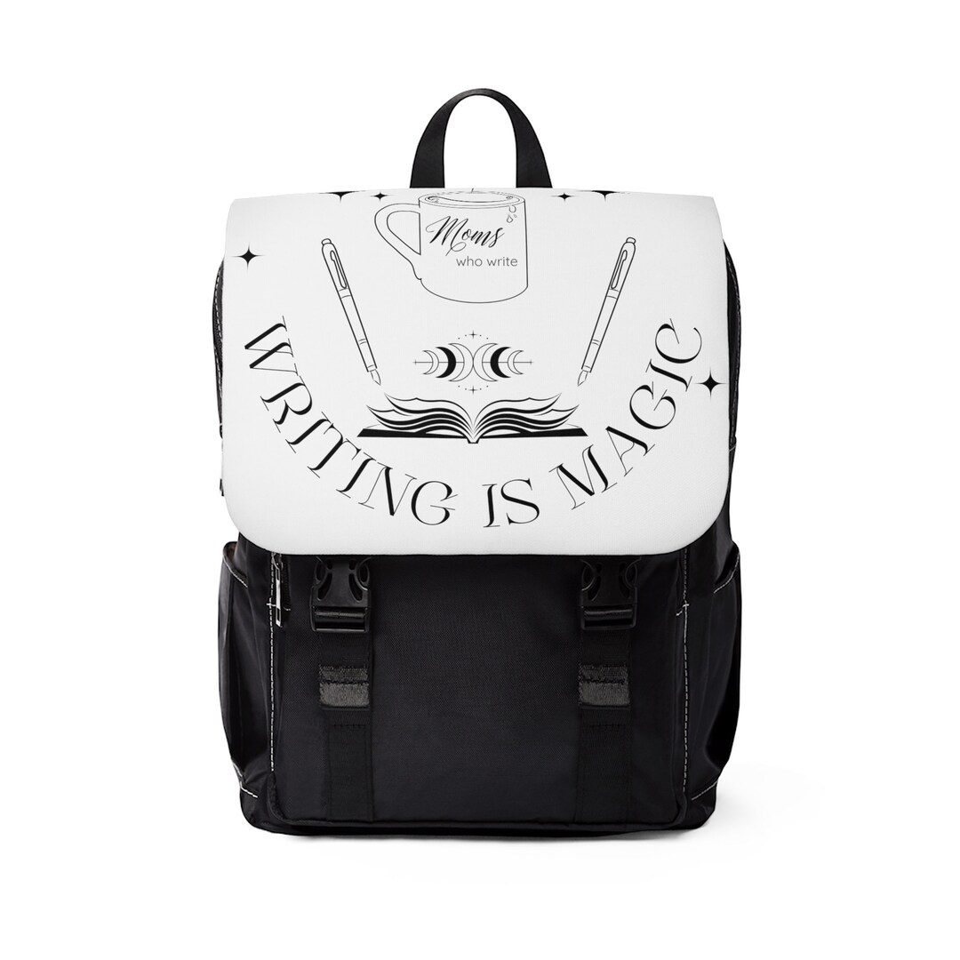 Writing is Magic Shoulder Backpack - Etsy