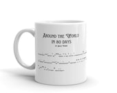 Around the World in 80 Days Punctuation Mug