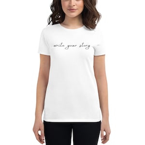 Write Your Story Women's short sleeve t-shirt image 1