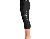 Write Your Story Yoga Capri Leggings