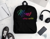 Moms Who Write Black Backpack