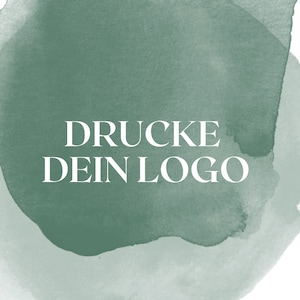 Drucke dein Logo, personalisierte Aufkleber, Zusatzprodukt