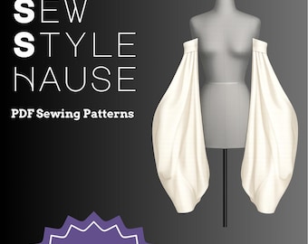 Balloon Sleeve PDF Sewing Pattern