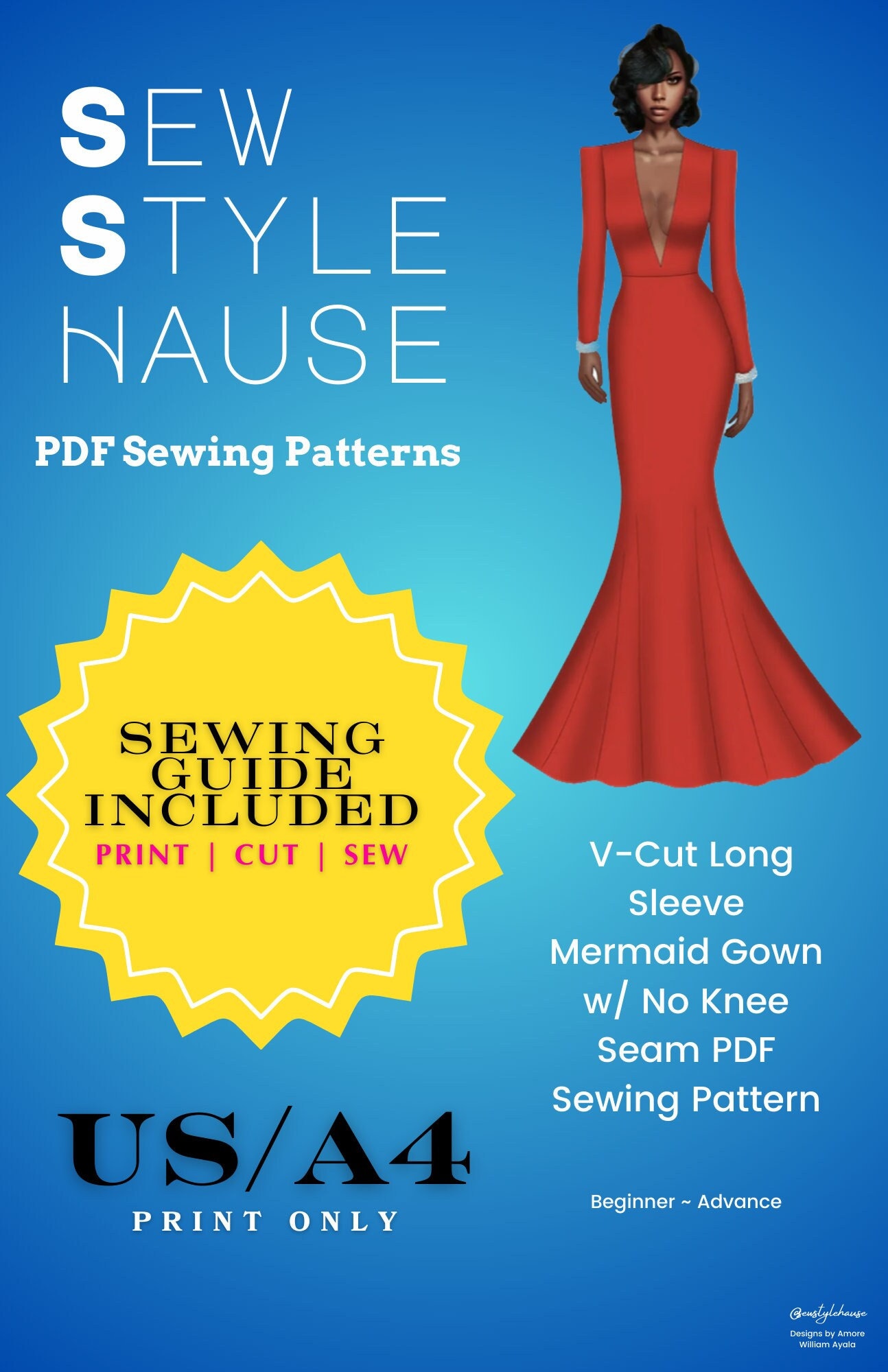 Audrey Hepburn Sabrina Gown pattern help : r/sewing