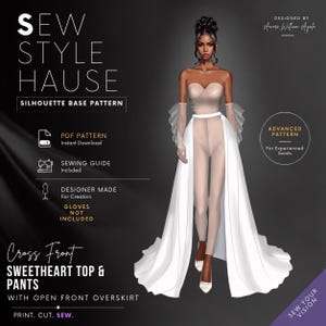 prom dress with pants and overskirt Chic One Shoulder Lace Appliques Prom Dresses With Over Skirt Round Neck Evening Gowns