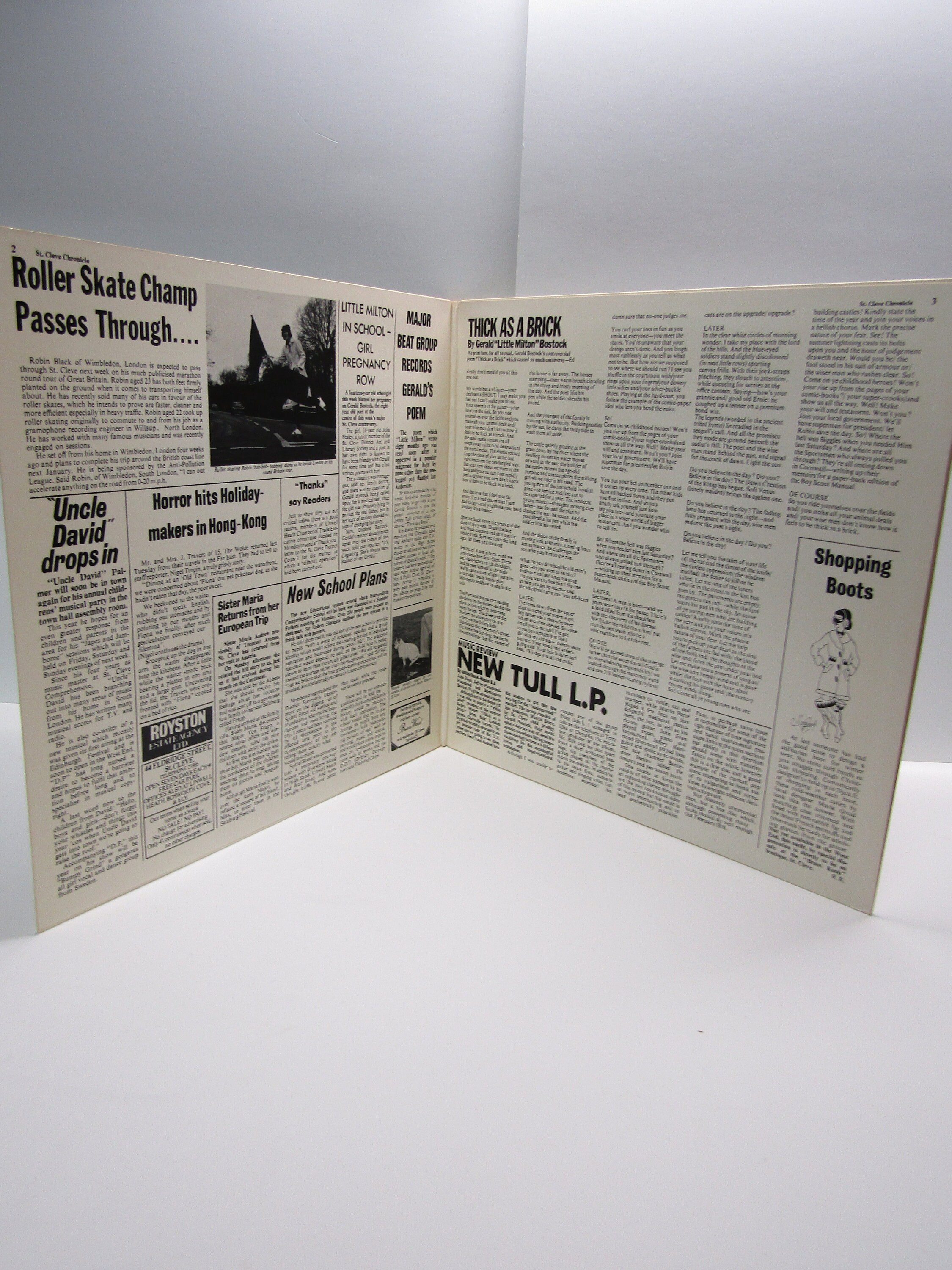 欧LP Jethro Tull Thick As A Brick 0190296323317 Chrysalis /00260 Thick As A Brick (50th Anniversary Edition) LP | Rhino