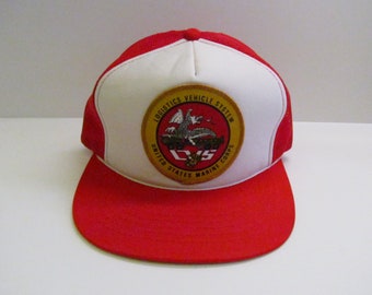 Marine Snapback - Etsy