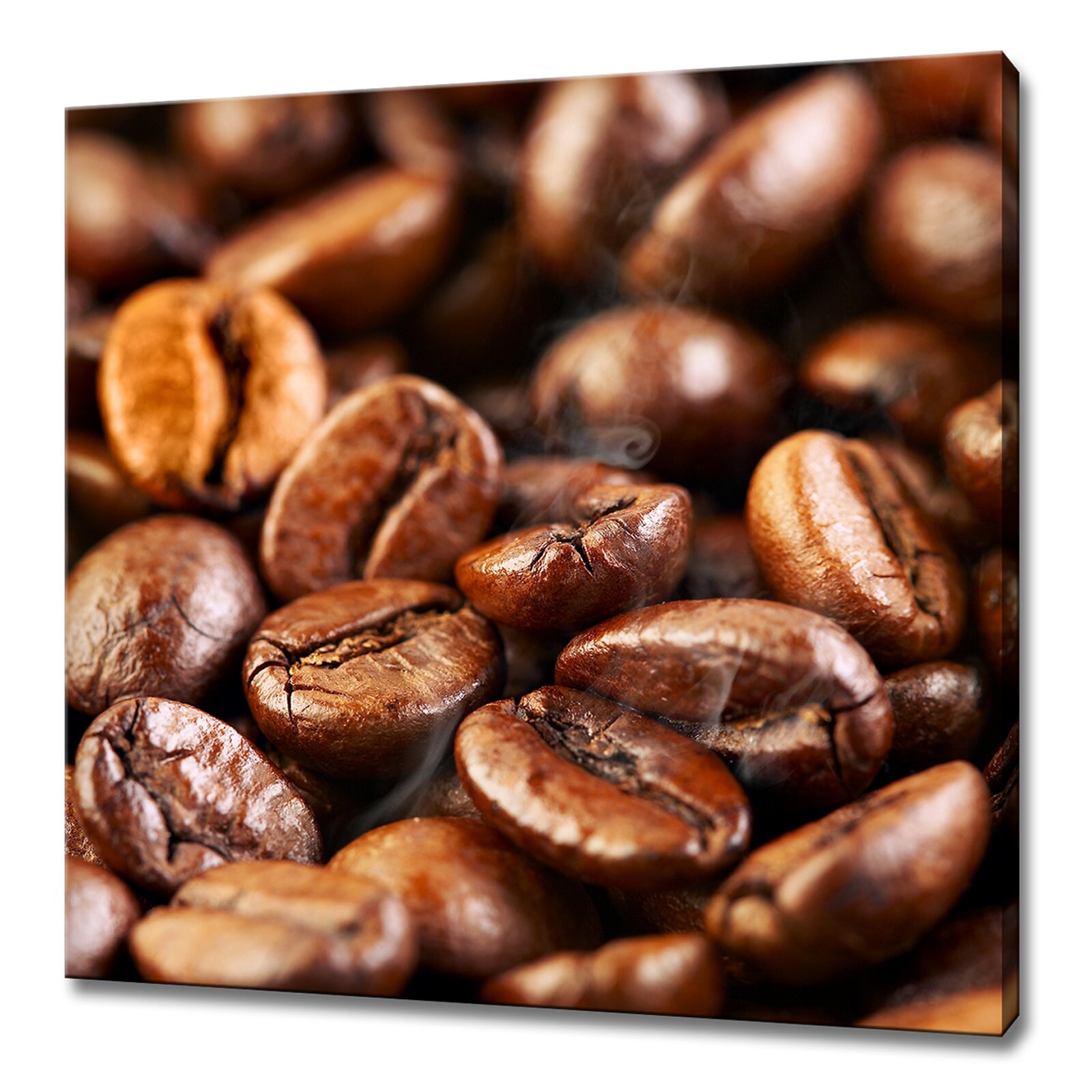 Brown Coffee Beans Kitchen Modern Design Home Decor Canvas Etsy