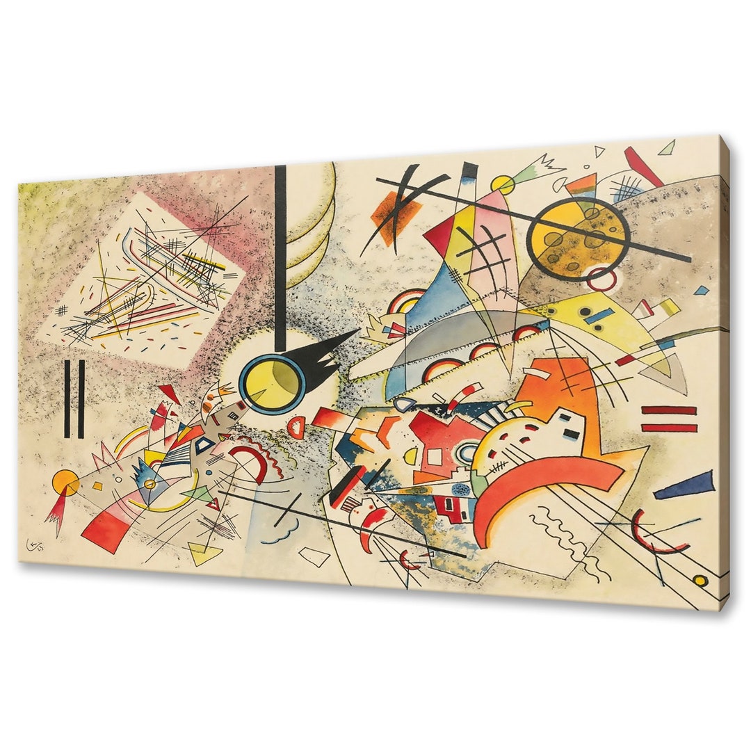 Wassily Kandinsky Ohne Titel (1923) Classic Design Abstract Decor
