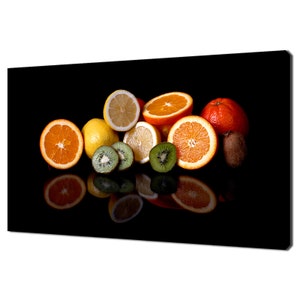 Colourful Collection Of Citrus Fruits Kitchen Modern Design Home Decor Canvas Print Wall Art Picture Wall Hanging