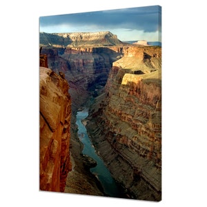 Toroweap Point in Grand Canyon National Park Arizona Modern Design Home Decor Canvas Print Wall Art Picture Wall Hanging