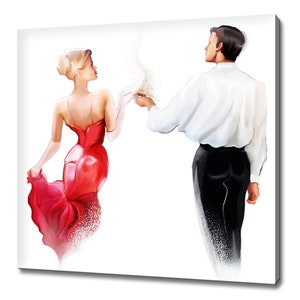 Traditional Tango Dancers Modern Design Home Decor Canvas Print Wall Art Picture Wall Hanging