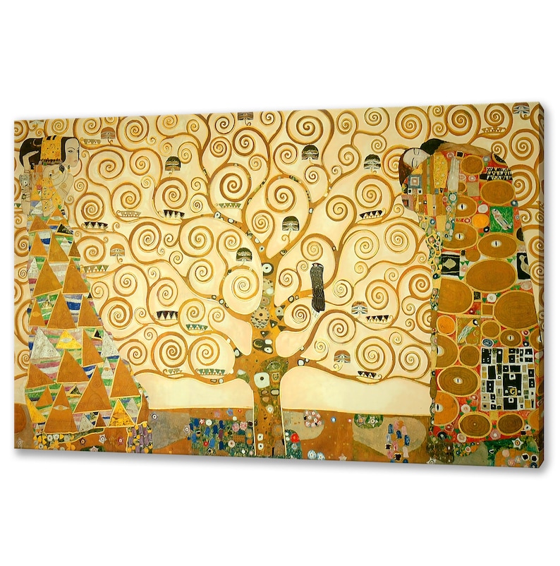 Gustav Klimt Tree of Life 1909 Art Nouveau Reproduction Modern Style ...