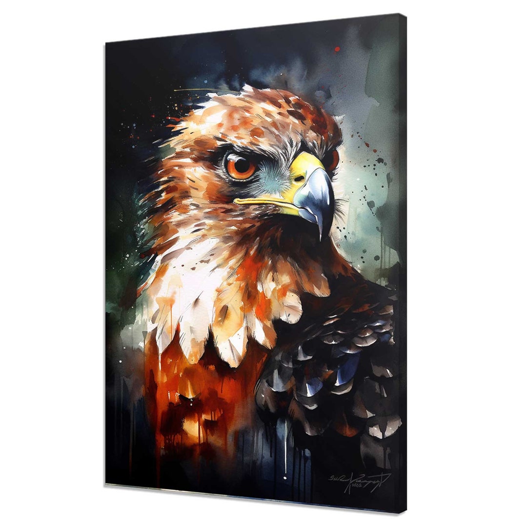EWA EcoWoodArt Adler Holzpuzzle Für Die Wand – 287 Teile, 83,5x64,5 Cm, Aus Birken-Sperrholz, Kein Kleber Nötig