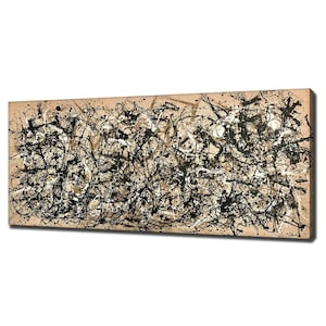 Iconic Jackson Pollock Autumn Rhythm Modern Design Decor Reproduction Canvas Print Wall Art Picture