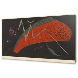 Wassily Kandinsky Anguria (1939) Classico Design Astratto Decorazione Riproduzione Stampa su Tela Immagine Arte Murale