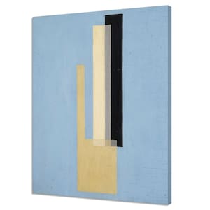 László Moholy Nagy Konstruktion (1920-22) Classic Design Abstract Decor Reproduction Canvas Print Wall Art Picture Wall Hanging