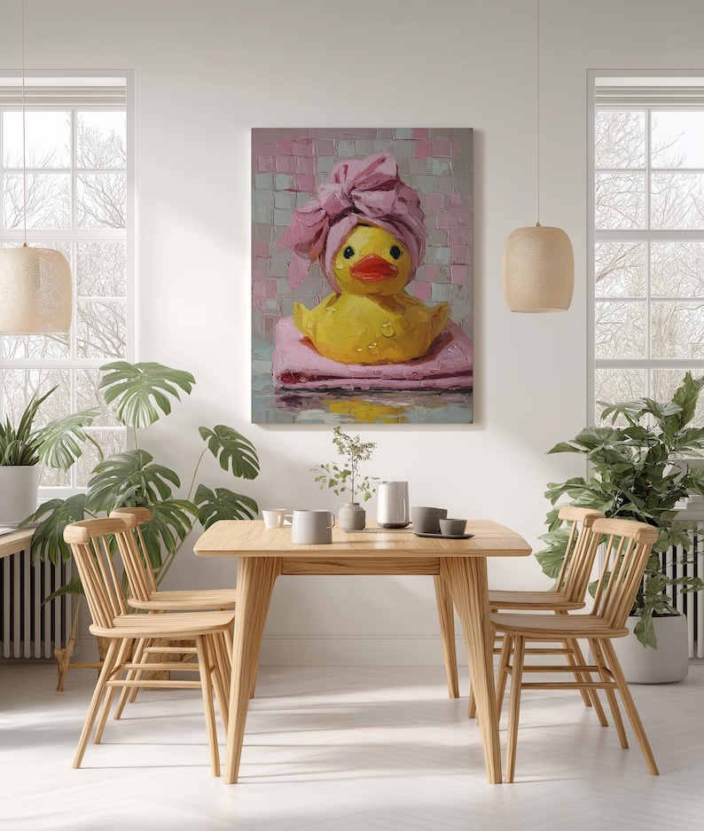 cute-yellow-rubber-duck-with-pink-towel-wrapped-around-head-canvas