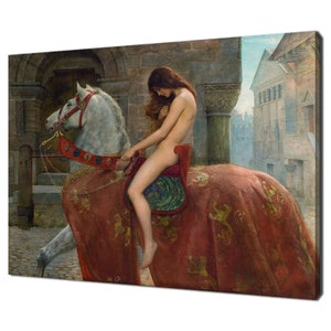 Nude Woman on Horse - Etsy Australia