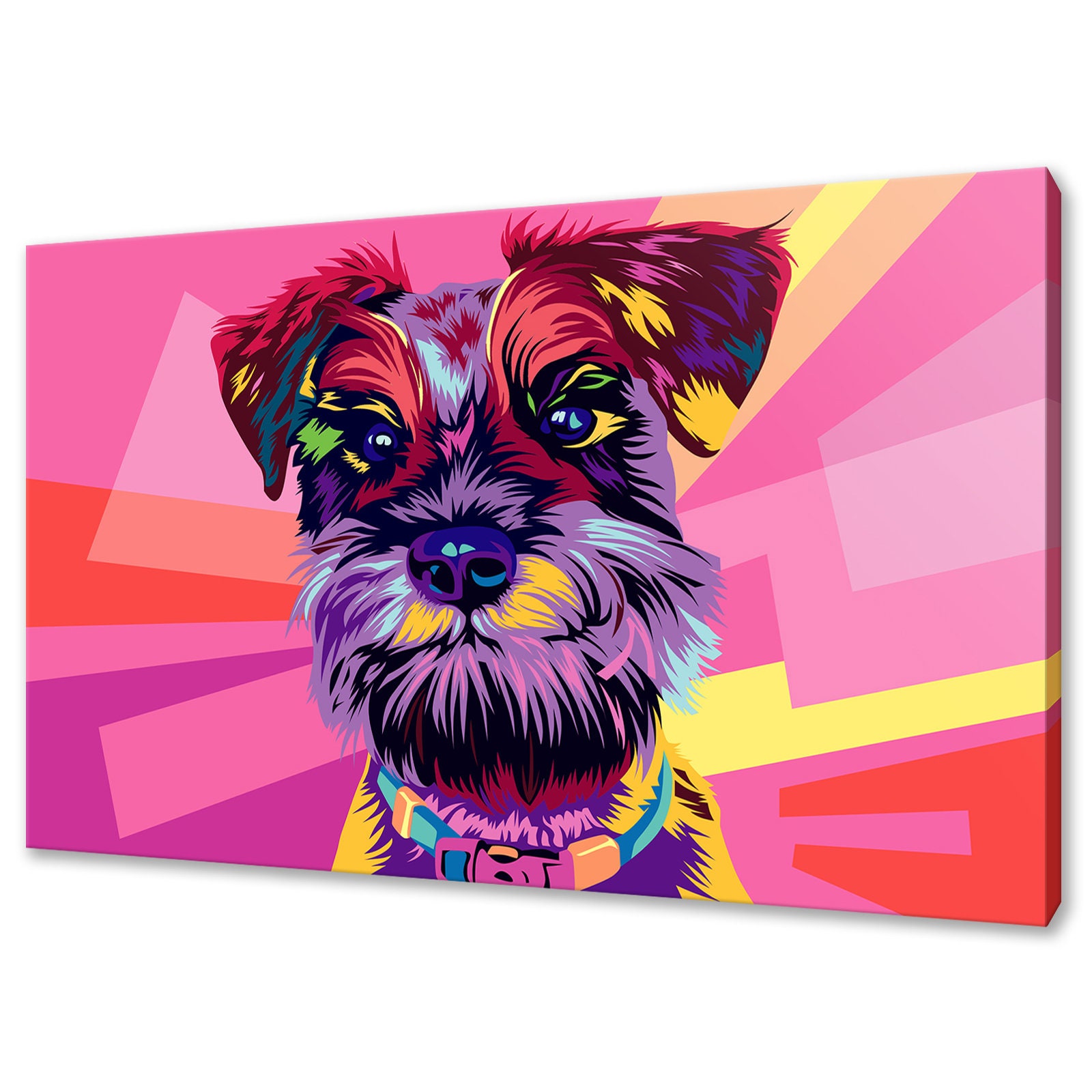 Schnauzer pop sale art
