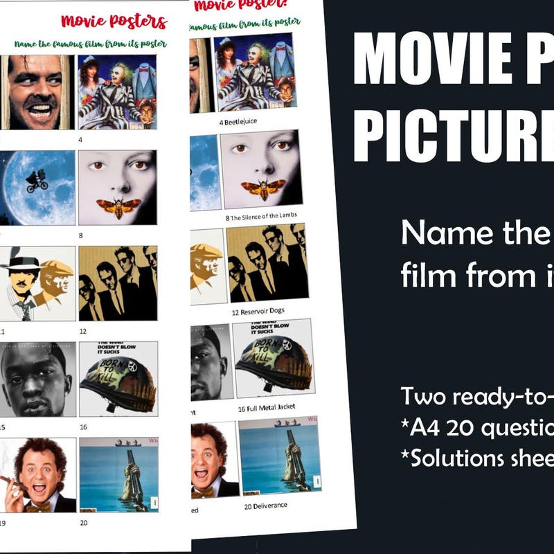 Movie Posters - Etsy UK