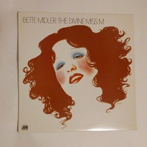 Bette Midler The Divine Miss M disco de vinilo, álbum de Bette Midler, disco vintage, disco original de 1972, primera edición de 1972