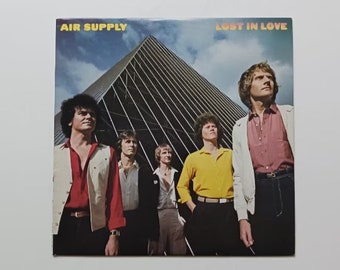 Air Supply Lost In Love vinyl LP record 1980 original record, 1980 first pressing, All Out Of Love, Every Woman In The World, vintage record