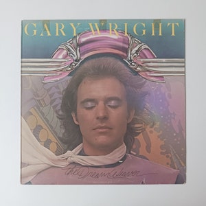 Disco de vinilo Gary Wright The Dream Weaver, disco original de 1975, primera edición de 1975, disco vintage