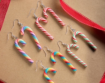 Candy Cane Earrings