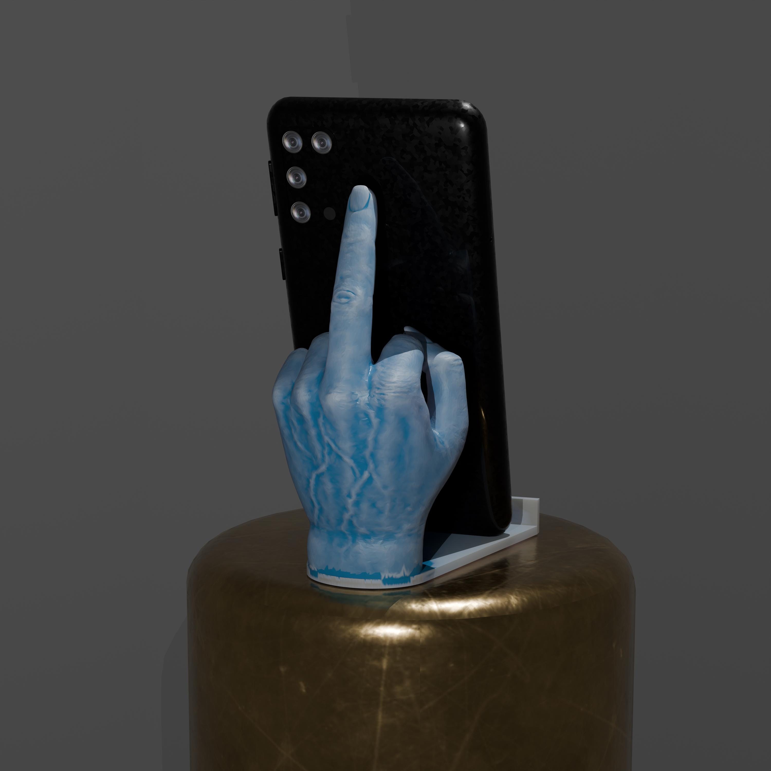 Middle Finger Gesture Phone Holder