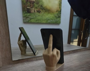 Middle Finger Gesture Phone Holder