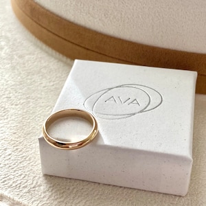 Essential band ring; weddingband, silver ring; gold fill ring; simple band; gift for her; stack ring; stacking ring; Mother’s Day gift
