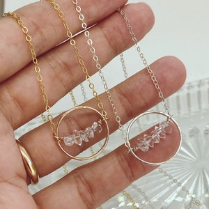 Herkimer diamond necklace; crystal necklace; wedding necklace; bridal necklace; gift her; crystal chocker, Mother’s Day gift