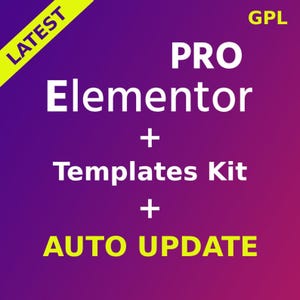 Elementor Pro GPL | WordPress Page Builder Plugin | Regular Updates | Unlimited Website