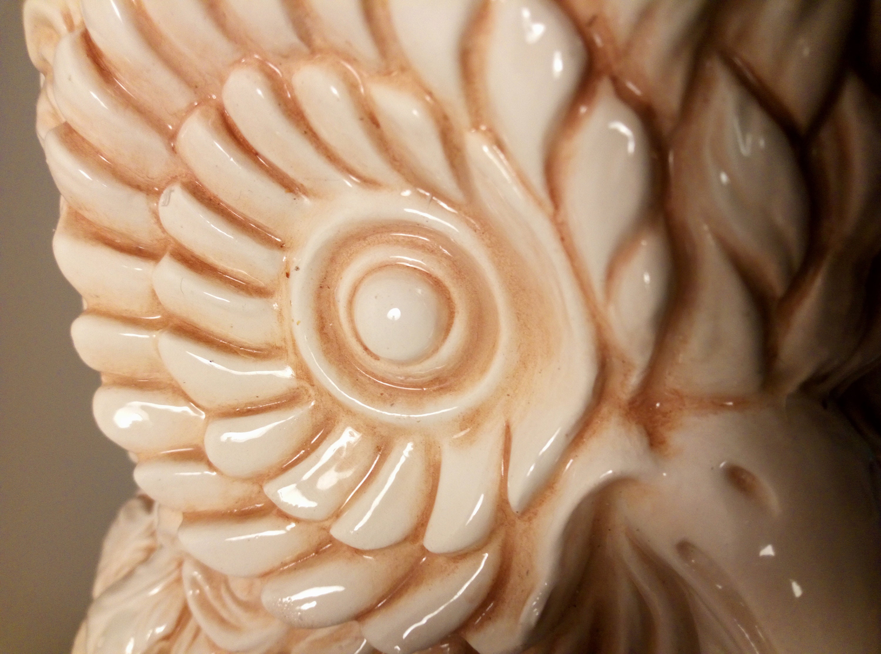 Vintage Ceramic 'OWL' Umbrella Stand Cane/stick Holder Large Rare Italy Stunning Etsy