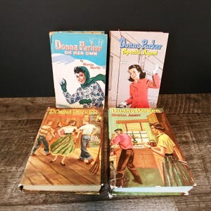 Vintage Donna Parker Novel Books. 1960-1970. GUC