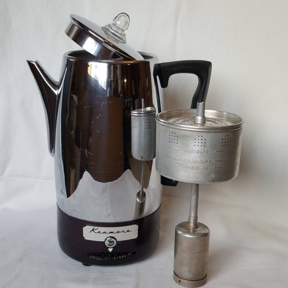 Vtg. Kenmore Kettle. Electric. Coffee 