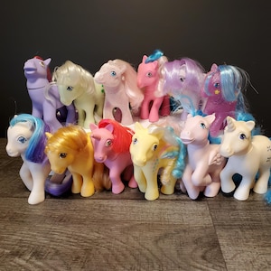 My Little Pony G1 Prima Generazione Anni '80 Singles Pony Hong Kong Vintage