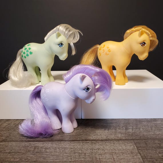 Mon Petit Poney G1 – My Little Pony Salty Pat Pend – édition Hong Kong Vintage