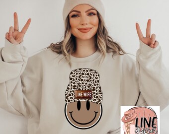 Leopard Line Wife Beanie