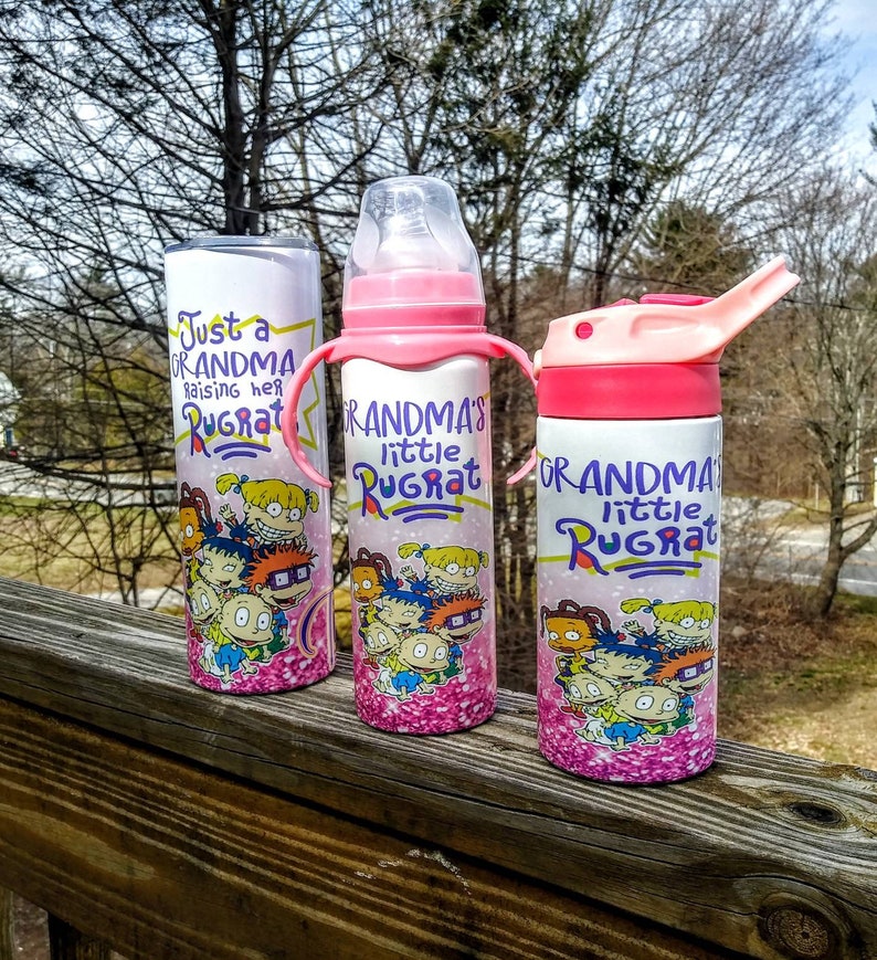 Rugrats Matching Tumblers Water Bottle Baby Bottle Sippy - Etsy Ireland