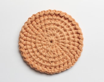 Round Coaster Crochet Seamless Pattern PDF