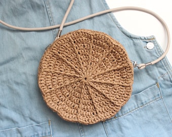 Raffia Bag/Straw Bag Crochet Pattern PDF